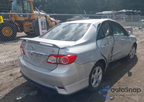 2012 Toyota Corolla S z USA, uszkodzony, nr VIN 5YFBU4EE7CP007241